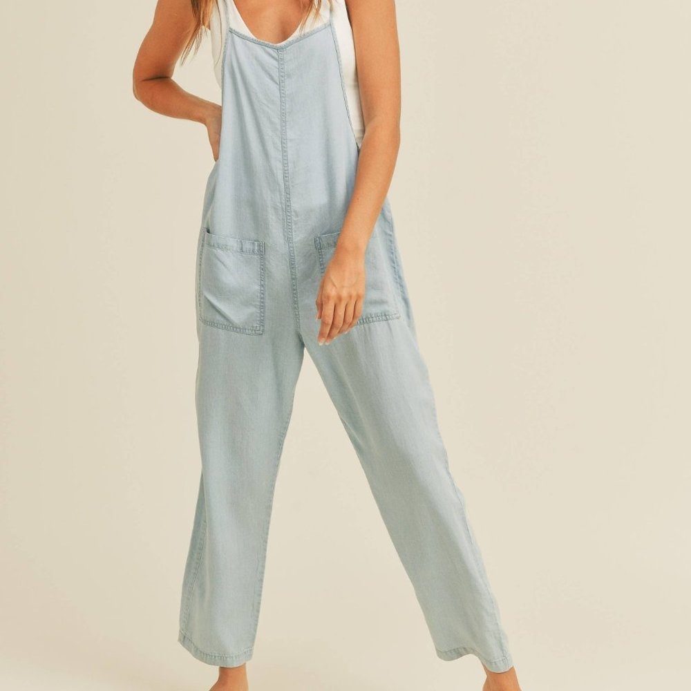 Chambray Jumpsuit